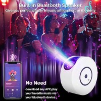 Star Projector Galaxy Light Projector 3 In 1 Galaxy Projector With Bluetooth Speaker Night Light Projector For Bedroom With R