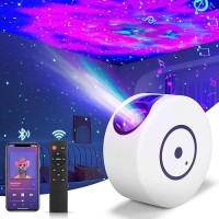 Star Projector Galaxy Light Projector 3 In 1 Galaxy Projector With Bluetooth Speaker Night Light Projector For Bedroom With R