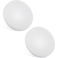 Obeaming 2 Pack Rv Interior Ceiling Dome Light 45 Inch Press Dimmer Switch Blue Nightlight12V Dimmable Puck Light For Motor