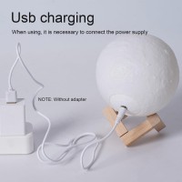 Moon Lamp 16 Color Moon Night Light Usb Night Light For Kids Led Moon Light Ball With Stand Remotetouch Control Nightlight