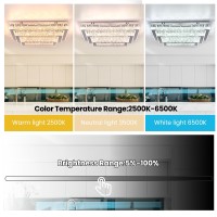 Finktonglan Modern Crystal Led Ceiling Light Fixtures 20 Dimmable Rectangular Flush Mount Chandelier Ceiling Lights 3Tiers S