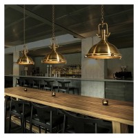 Hu Ting-Us Luxurious Chandelier, Industrial Retro Chandelier Personality Bar Restaurant Kitchen Pub House Villa Office Study Cafe Light Lamps (Color : Vintage Bronze)