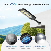 Solar Lights Outdoor Waterproof 320 Wide Angle Solar Street Lights Outdoor Dusk To Dawn Solar Flood Lights Outdoor Motion Sens