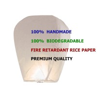 20Packs White Paper Decoration Chinese Lanterns To Release In Memorial Decorative Paper Lanterns For Holiady