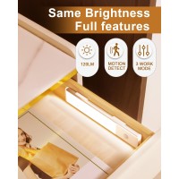 Under Cabinet Lights Led Motion Sensor Light Indoor Wireless Usb Rechargeable Magnetic Closet Lights 5 Pack Under Counter Lig