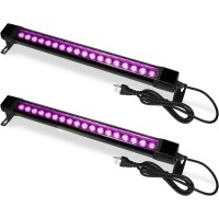 Nanzgecc Wall Wash Light Upgraded Black Light27W Led Uv Bar Glow In The Dark Party Supplies For Glow Party Halloween Decoration