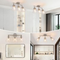 3 Light Track Lighting Fixtures Ceiling Brushed Nickel Bathroom Vanity Light Ceiling Spotlight Kitchen Track Lighting With Rota