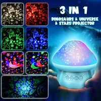 Dinosaur Gifts For Nursery Age 312 Dinosaur Universe Star Night Lights Projector Toys Gifts For 35 57 812 Year Old Boy