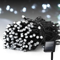 Lycklig 200 Led Extralong 82Ft Solar String Lights For Outside Solar String Lights Outdoor Waterproof With 8 Modes Solar Ch