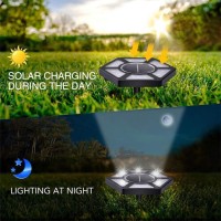 Outdoor Garden Solar Lights 1Pc Outdoor Ground Lights With Led Light Source Outdoor Lights Garden Lights For Paths Garden Patio Solar Disk Lights For Yard Walkway Patio Path