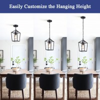 Sheetea 2Pack Farmhouse Pendant Lights Kitchen Island Black Pendant Light Fixtures Hanging Lamp For Kitchen Modern Kitchen Pe