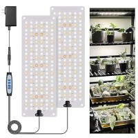 Garpsen Grow Lights For Indoor Plants 276 Leds Full Spectrum Plant Light With Auto Timer 61216H 3 Color Modes 5 Dimmable L