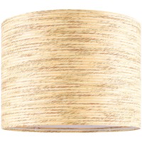 Goso Drum Yellow Lamp Shades Set Of 2 Mediumnatural Textured Paper Lampshades For Table Lamps13 13 10Inch Spider Fabri