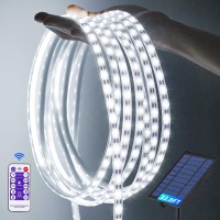 Lifengsoler 328Ft Led Strip Lights Outdoor 600Leds Solar Usb Powered Dimmable Led Strip Lights With Remote Ip65Waterproof S