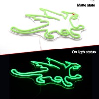 Green Dragon Neon Sign Green Led Neon Light Wall Decor For Kids Bedrooms Gamerooms Bars And Special Occasions Green Dragon Neon