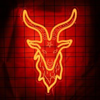 Fvkclto Antelope Neon Signs Adjustable Led Neon Lights Antelope Anime Neon Sign Room Decoration Lights For Boys Room Kid Bedroo