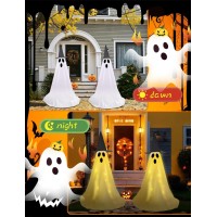 Halloween Light Up Ghost Kit 2 Pack Diy Halloween Decorations Spooky Ghost Decor With 20 Led Lights Battery Operatedadjustabl