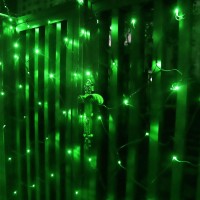 Solar Net Lights Green Christmas Decor Led Net Lights Outdoor Mesh Lights Waterproof 8 Modes Solar Powered String Lights For G