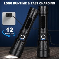 Rechargeable Led Flashlights High Lumens 990 000 Lumen Super Bright Usb Flashlight With 5 Modes Waterproof Powerful Flash Ligh