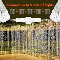 Twinkle Star 300 Led Window Curtain String Light For Christmas Wedding Party Home Garden Bedroom Outdoor Indoor Wall Decorations