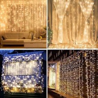 Twinkle Star 300 Led Window Curtain String Light For Christmas Wedding Party Home Garden Bedroom Outdoor Indoor Wall Decorations