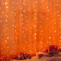 Twinkle Star 300 Led Window Fairy Curtain String Lights 8 Modes Fairy Lights For Halloween Christmas Bedroom Wedding Party Home