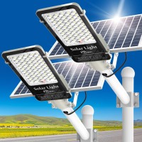 5000W Solar Street Lights Outdoor 6500K Solar Parking Lot Lights Commercial Dusk To Dawn Heavy Duty Split Type Led Solar Stre