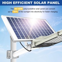 5000W Solar Street Lights Outdoor 6500K Solar Parking Lot Lights Commercial Dusk To Dawn Heavy Duty Split Type Led Solar Stre