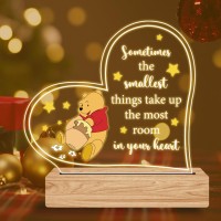 Dofafala Sometimes The Smallest Things Inspirational Acrylic Night Light Inspirational Gifts For Birthday Christmas Graduation