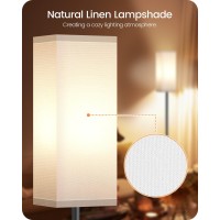 Goebleson Floor Lamp Pole Lamp With Foot Switch Modern Standing Lamp Lampshade Minimalist Freestanding Lamp Bulb Not Include