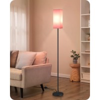 Goebleson Floor Lamp Pole Lamp With Foot Switch Modern Standing Lamp Lampshade Minimalist Freestanding Lamp Bulb Not Include