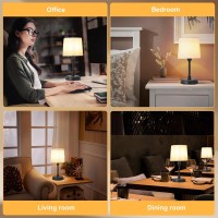 Jicai Cordless Led Table Lamp 6000Mah Battery Operated Lamp Portable Rechargeable Cordless Lamp Touch Dimmable Wireless Lamp