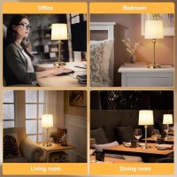 Jicai Cordless Led Table Lamp 6000Mah Battery Operated Lamp Portable Rechargeable Cordless Lamp Touch Dimmable Wireless Lamp