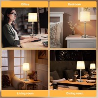 Jicai Cordless Led Table Lamp 6000Mah Battery Operated Lamp Portable Rechargeable Cordless Lamp Touch Dimmable Wireless Lamp