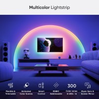 Nanoleaf Essentials Matter Bluetooth Wifi Smart Multicolor Led Lightstrip 200 Smarter Kit 5M Rgb Whites Controller A