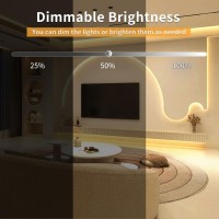 Yeewhale 328Ft Cob Led Strip Lights Warm White Dimmable Dc 24V 3000K Flexible Led Tape Light For Bedroom With Remote And App C