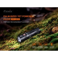 Fenix Pd25R Edc Flashlight 800 Lumen Usbc Rechargeable Dual Switch Pocket Size Lightweight With Lumentac Organizer Sierra Gre