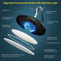 Lightdot 320W Led High Bay Shop Light 45000Lm Eqv1200W Mhhps Ufo High Bay Led Light 5000K Daylight High Bay Lighting For 30