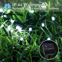 Lunaxinhuo 4Pack Solar String Lights For Outside 400 Led Solar Christmas Lights Outdoor Waterproof With 8 Modes Solar Fairy Lig