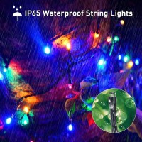 Lunaxinhuo 4Pack Solar String Lights For Outside 400 Led Solar Christmas Lights Outdoor Waterproof With 8 Modes Solar Fairy Lig