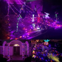 Waterglide 1000 Led Halloween String Lights 328 Ft Green Wire Led Decorative Fairy Lights With Remote 8 Modes Waterproof For