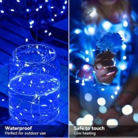 Litogo 24 Pack Fairy Lights Battery Operated 7Ft 20 Led Waterproof Fairy String Lights Small Mini Light For Mason Jars Vases Ta