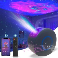 Star Projector Galaxy Light Projector 3 In 1 Galaxy Projector With Bluetooth Speaker Light Projector For Bedroom With Remote