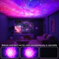 Star Projector Galaxy Light Projector 3 In 1 Galaxy Projector With Bluetooth Speaker Light Projector For Bedroom With Remote