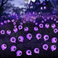 Springflower 12 Led Halloween Decorations Outdoor Scary Eyeball Lights For Outdoor Yardlawngardenpathwayparty Decor Hallow