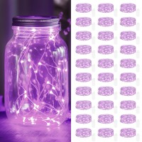 30 Packs Fairy Lights Battery Operated String Lights 7 Ft20 Led Minni Twinkle Battery Lights Small Fairy Lights For Mason J