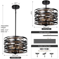 Sigaitwei 3Light Dining Room Chandelier