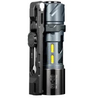 Loop Gear Sk03 Pro Edc Rechargeable Flashlight With Magnetic Bracket Side Light With 4 Colors Filters 10 Modes 1000 Lumens Le