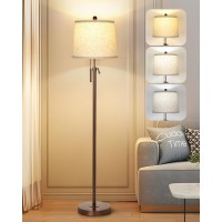 Junnai Modern Floor Lamp Adjustable Height Standing Lamp Tall Lamp With 3 Color Temperatures Floor Lamps For Living Room Bedroom