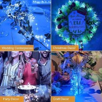 Btfarm 30 Pack Fairy Lights Battery Operated 3 Modes 7Ft 20 Led Twinkle Lights String Lights Waterproof Bulk Small Mini Silve